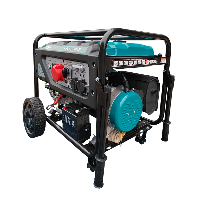 Генератор бензиновий INVO H9000DТ-G 7.2/7.7 кВт, трифазний, з електрозапуском